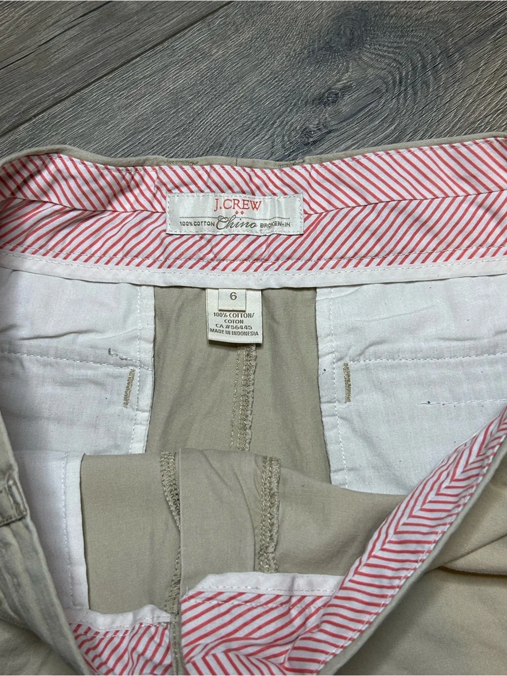 J. Crew Beige/Tan Casual Bermuda Shorts